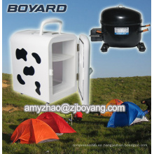 Mini nevera portátil de camping car con refrigerador y calentador 8L con c.c. 12v compresor de refrigeración